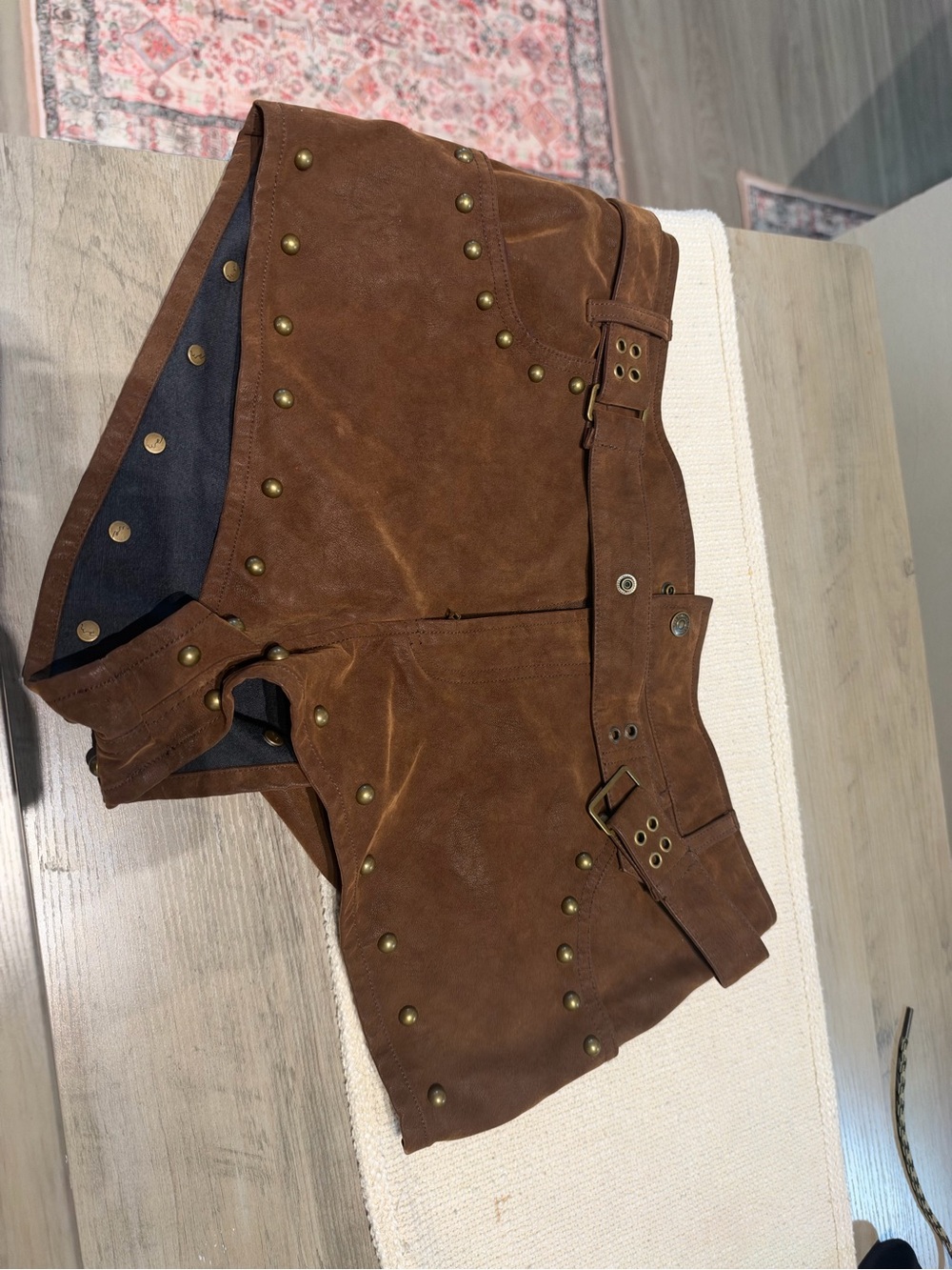We The Free The Cool Kid Suede Micro Shorts